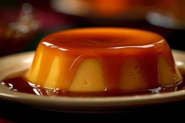 Pudim de leite vegetal com calda de frutas amarelas: a sobremesa leve e nutritiva 2 pudim de leite vegetal com calda de frutas amarelas.