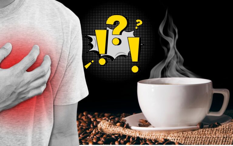 Café faz mal para o coração.