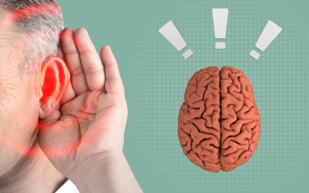 Perda auditiva e demência.