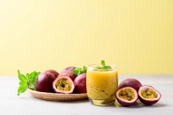 Batidinha funcional de maracujá: em lactose e perfeita para hoje 2 batidinha funcional de maracujá.