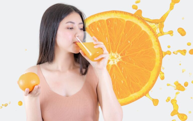 benefícios do suco de laranja.