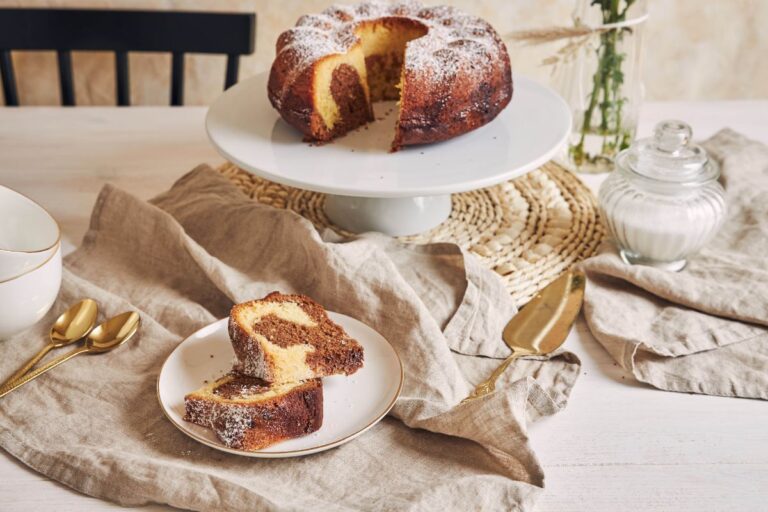 bolo mesclado fofinho.