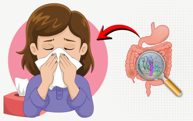 microbiota intestinal e rinite alérgica.