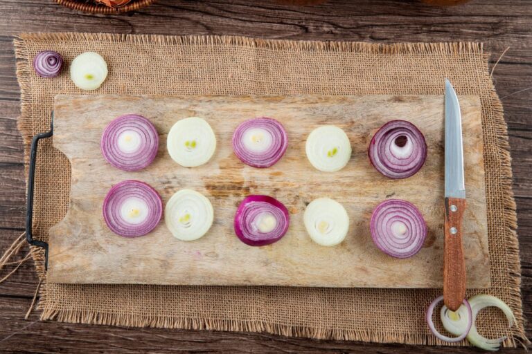 Pode congelar cebola.