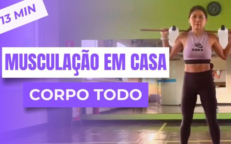 Musculação feminina em casa: especialista ensina como fazer treinos completos em minutos 3 Musculação feminina em casa.