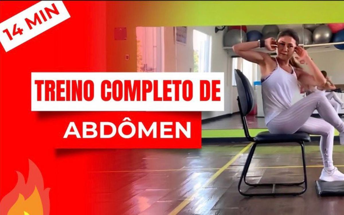 Além da estética: o treino de abdômen transforma seu corpo por dentro 1 Treino de abdômen.