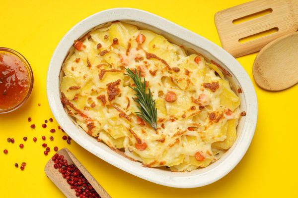 Batata gratinada no forno saudável: cremosa, fácil e perfeita para o dia a dia 2 batata gratinada no forno.