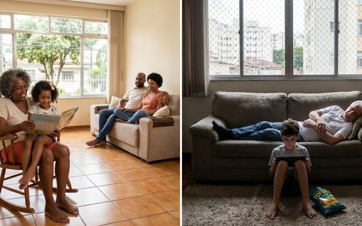 Pesquisa mostra os dois lados do cuidado dos avós com os netos 1 cuidado dos avós com os netos.