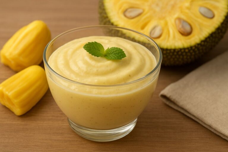 Mousse de jaca saudável: o sabor tropical que surpreende pela leveza e simplicidade 2 mousse de jaca.