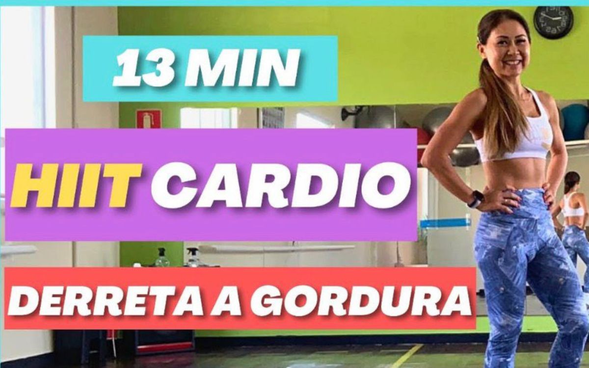 O melhor treino de 13 minutos para perder gordura abdominal 1 Treino para perder gordura abdominal.