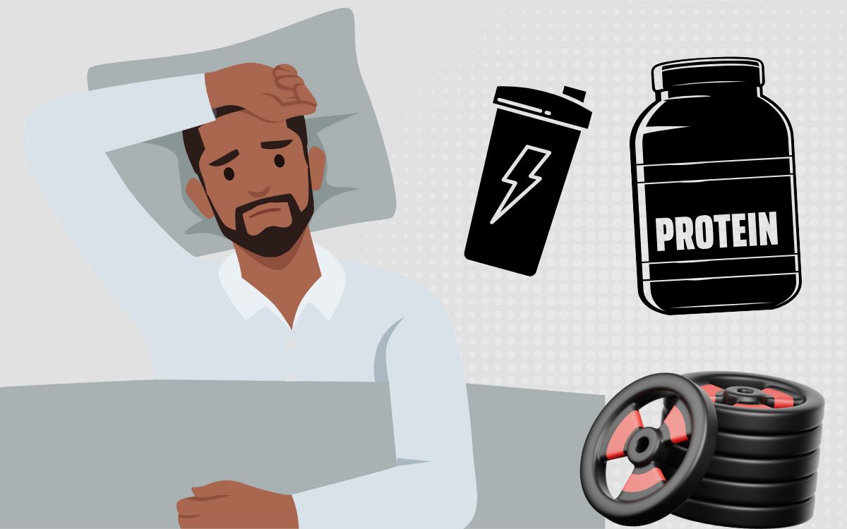 pré-treino atrapalha o sono.