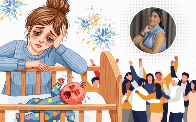 sinais de estresse no bebê.