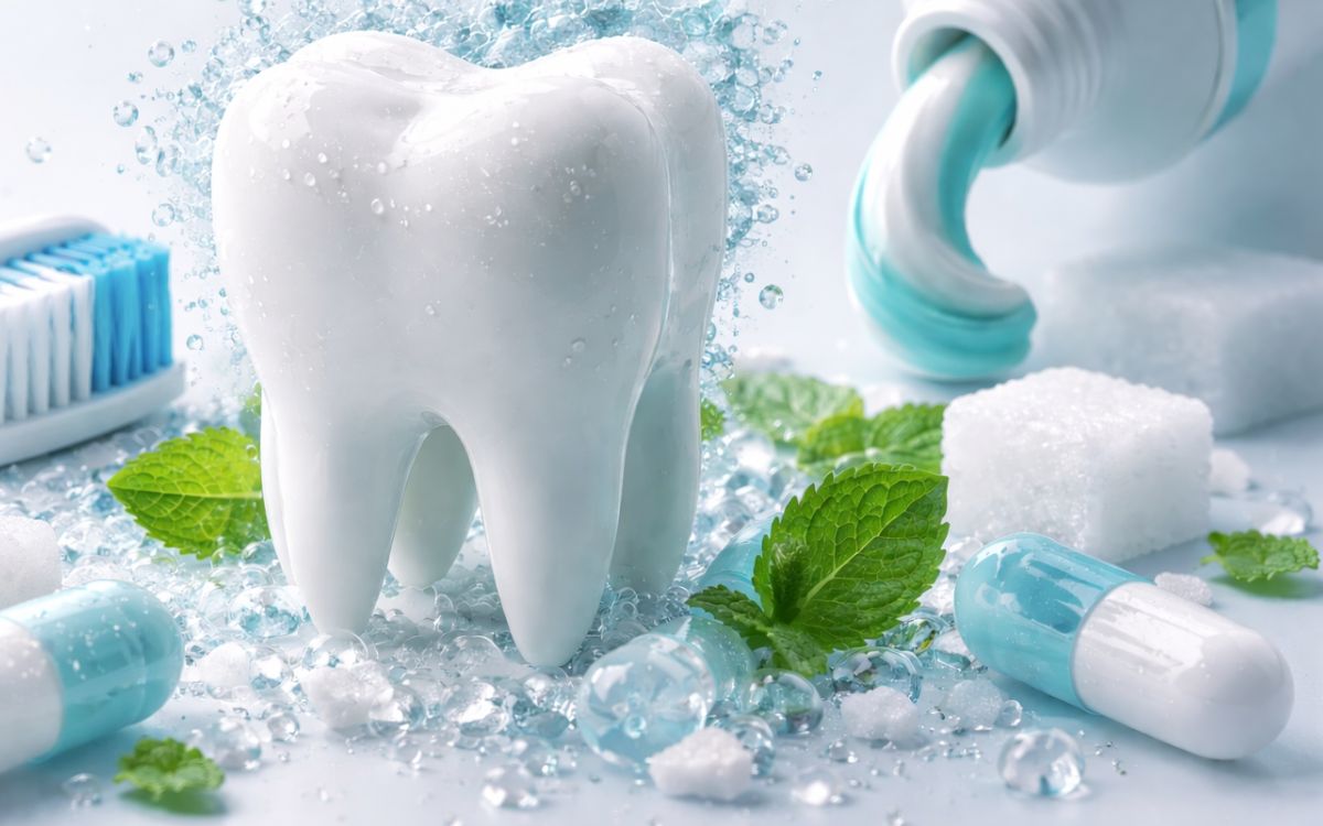 Arginina na prevenção da cárie.