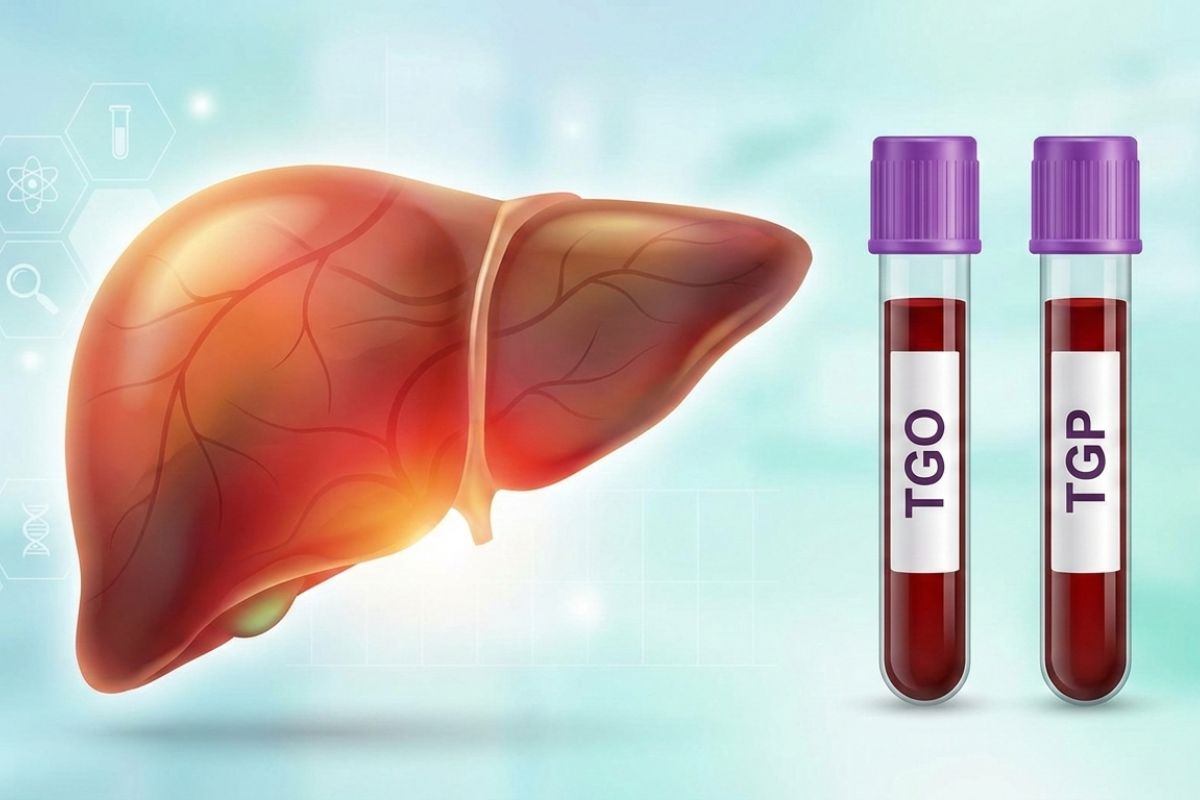 Exame de TGO e TGP.