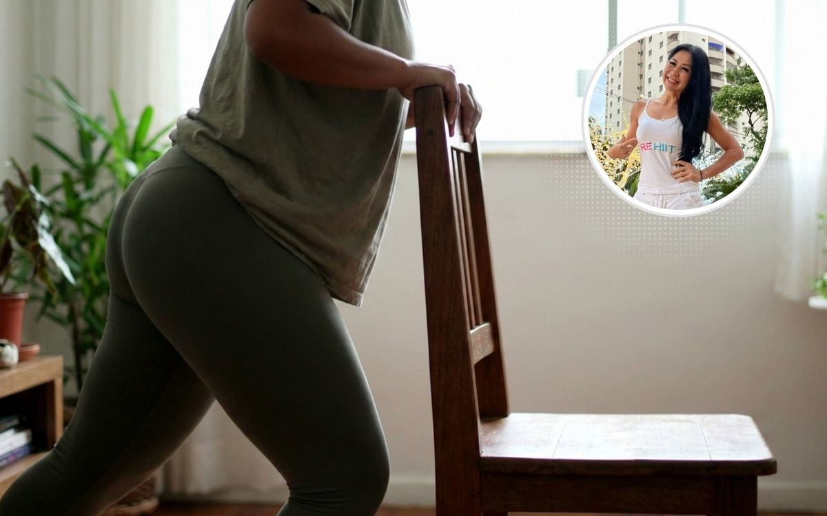 Esses são os exercícios que ensino para quem quer diminuir o culote 1 Exercícios para perder culote.