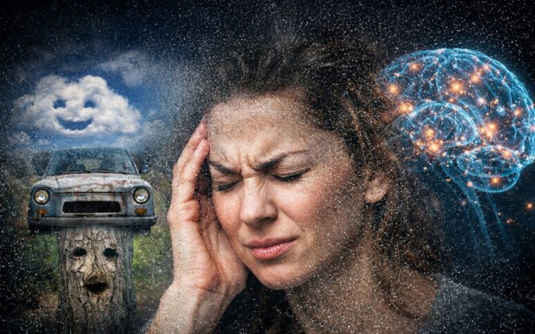 Síndrome da neve visual.