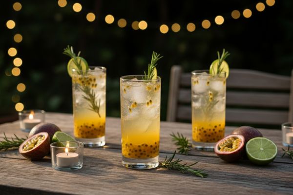 Spritz de Maracujá com Alecrim.