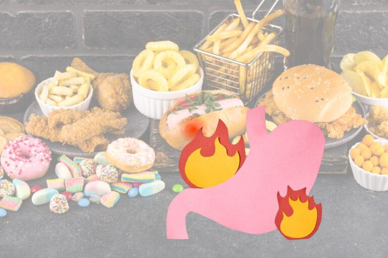 alimentos que irritam o estômago.