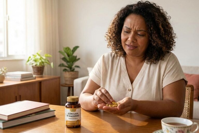 cúrcuma com magnésio.