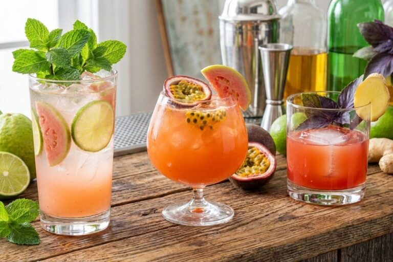 Drinks com goiaba: 3 receitas sem álcool para um sábado à noite mais leve 1 drinks com goiaba.
