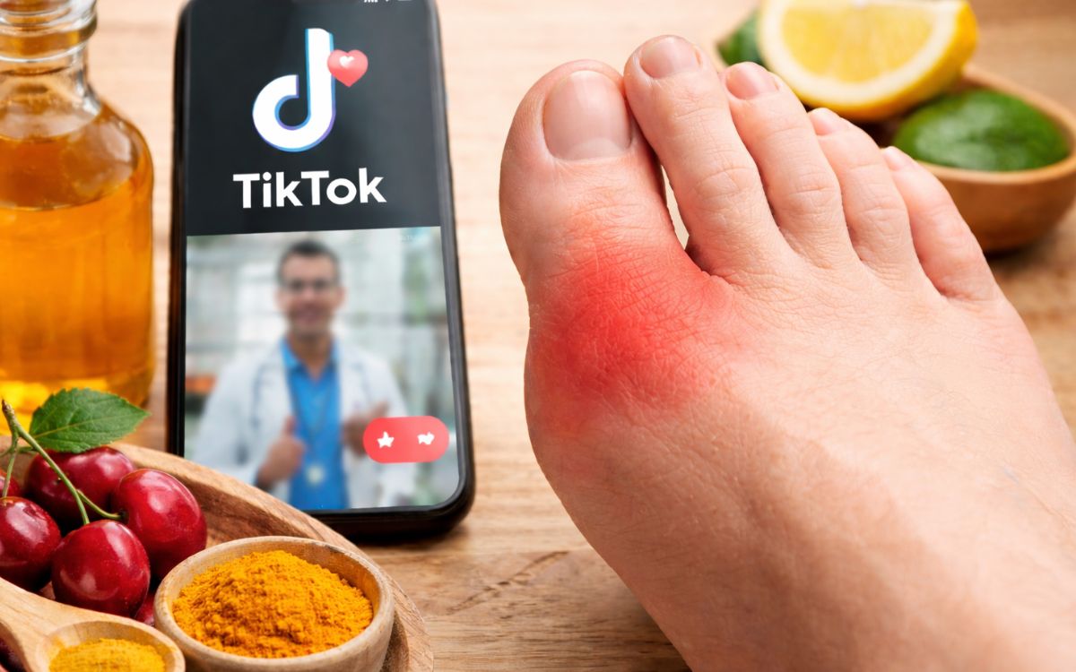 informações sobre gota no TikTok.