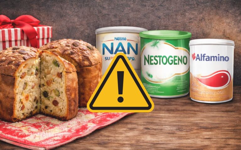 Alerta da Anvisa atinge panetones, fórmulas da Nestlé e outros produtos 2 panetones proibidos.