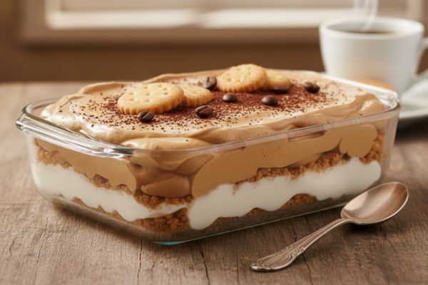 Pavê de café com iogurte: essa receita vai te surpreender pelo sabor 2 pavê de café com iogurte.