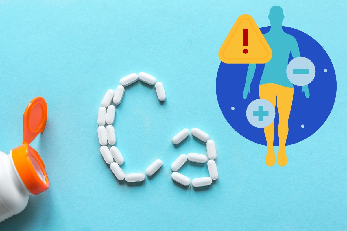 sintomas de falta de cálcio.