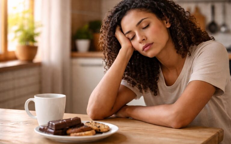 Sono, cansaço e vontade de comer doce: o que o corpo está tentando avisar 3 sono, cansaço e vontade de comer doce