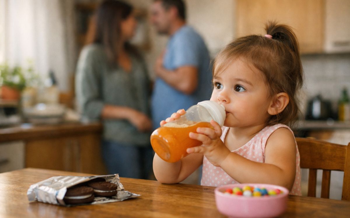 O doce da infância pode custar caro ao coração décadas depois 1 Açúcar na infância _ Imagem_ SaúdeLab