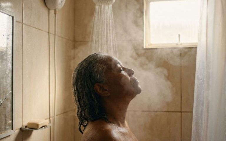 Banho quente e pressão alta