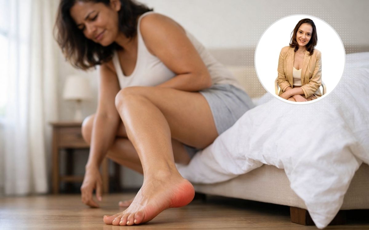 Dor no calcanhar ao caminhar: o que pode estar por trás 1 Fascite plantar Imagem SaúdeLab