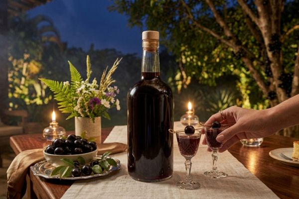 Licor de jabuticaba sem álcool: sabor afetivo e mais leve para refrescar com equilíbrio 2 licor de jabuticaba sem álcool.