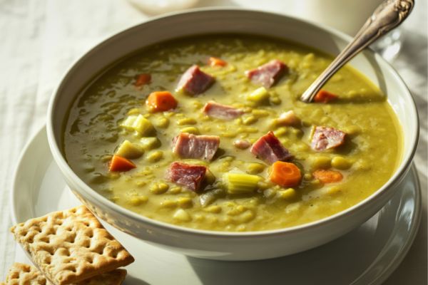Sopa de ervilha com carne: saudável, prática e pronta em poucos minutos 2 sopa de ervilha com carne.