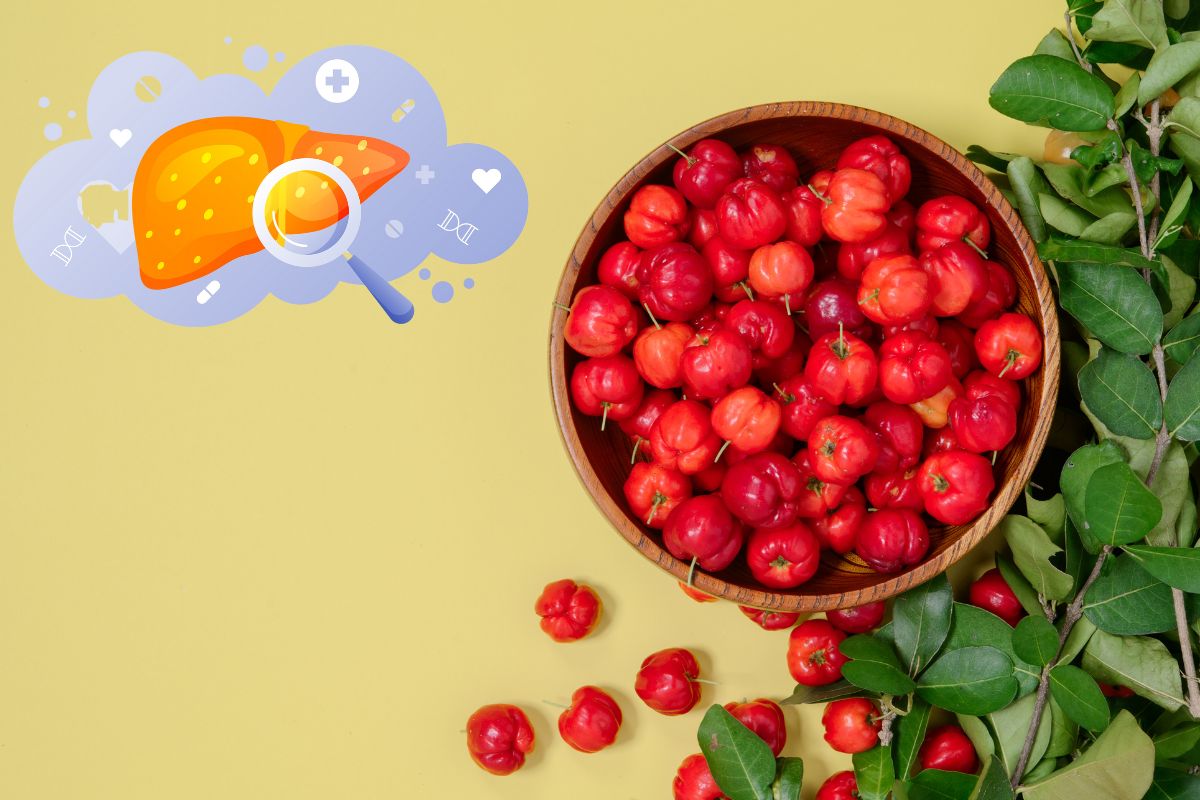 suco de acerola faz mal para o fígado.