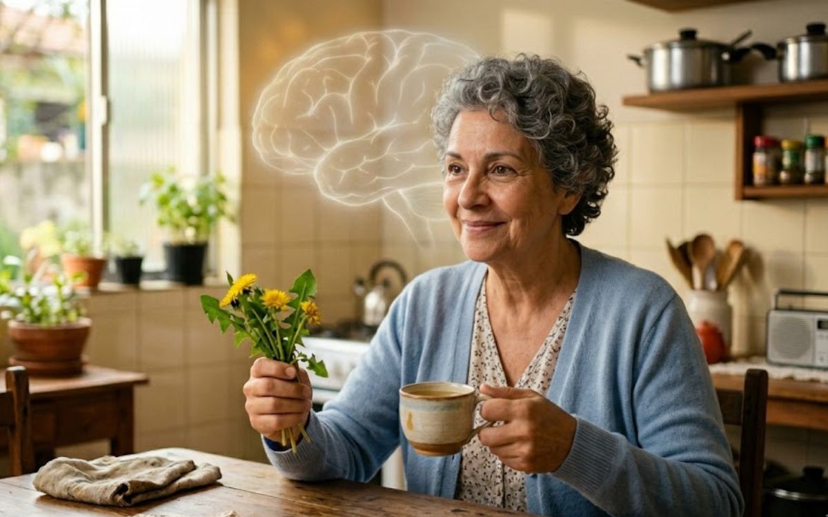 Benefícios do dente-de-leão para o cérebro