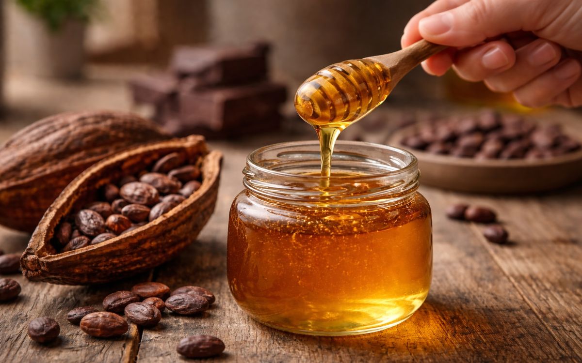 Iam jogar fora, mas virou mel com gosto de chocolate 1 Casca de cacau