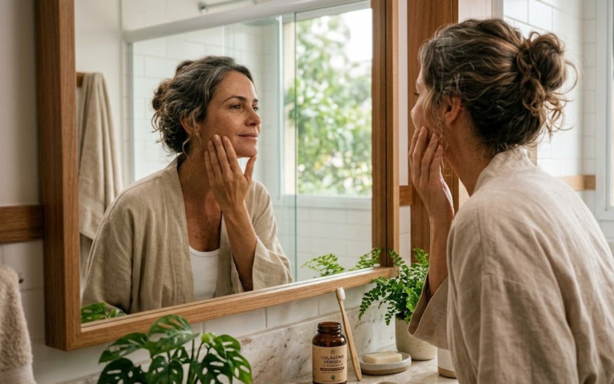 Colágeno melhora a pele