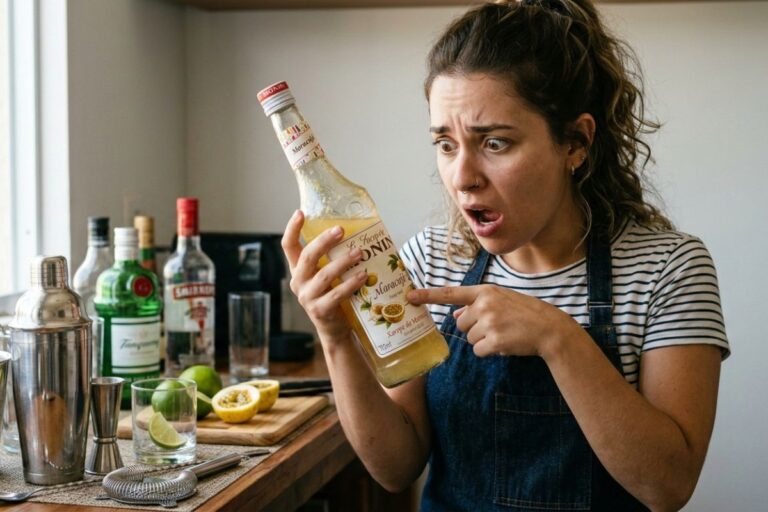 Monin pode ser consumido após vencido.