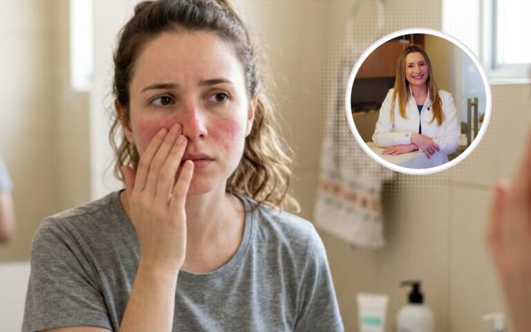 Dermatologista explica: isso pode não ser acne, mas rosácea 3 O que é rosácea