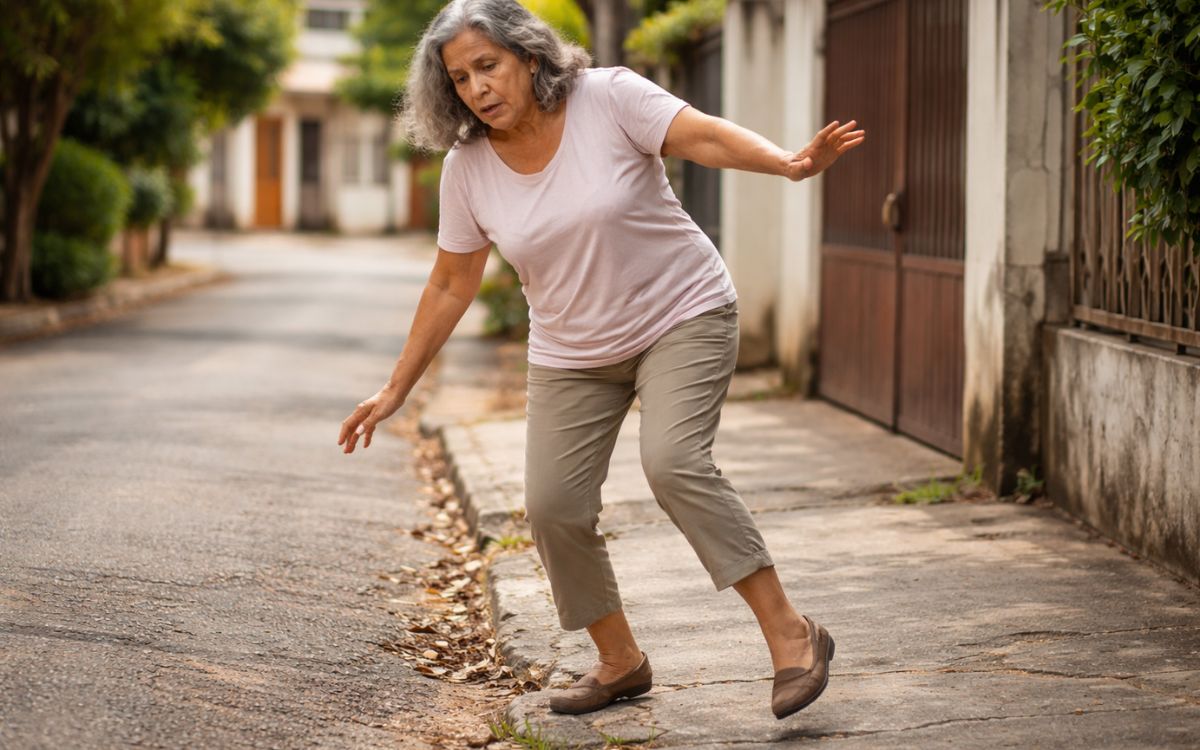 Perda de equilíbrio com a idade