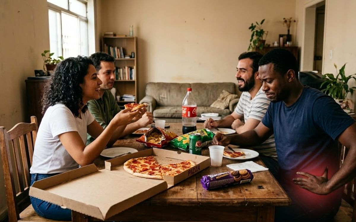 Seu prato pode estar afetando seus ossos mais do que você imagina 1 Ultraprocessados podem enfraquecer os ossos