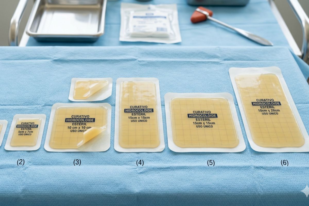 curativo hidrocoloide.