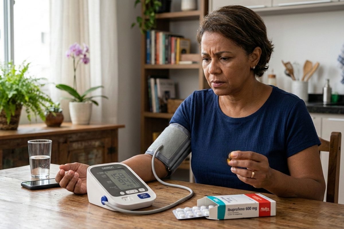 ibuprofeno aumenta a pressão.