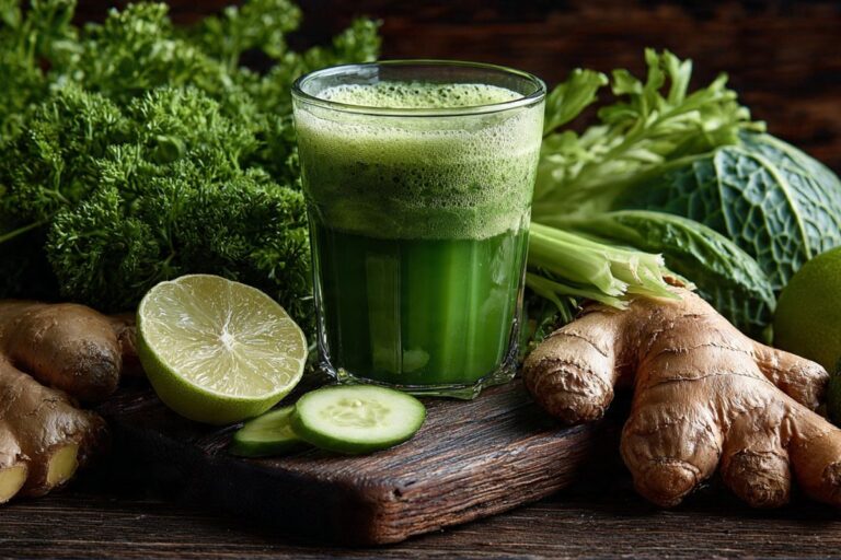 suco verde detox.