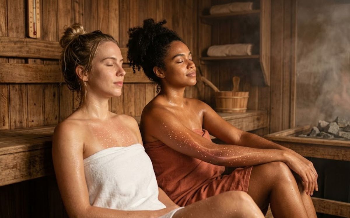 Benefícios da sauna