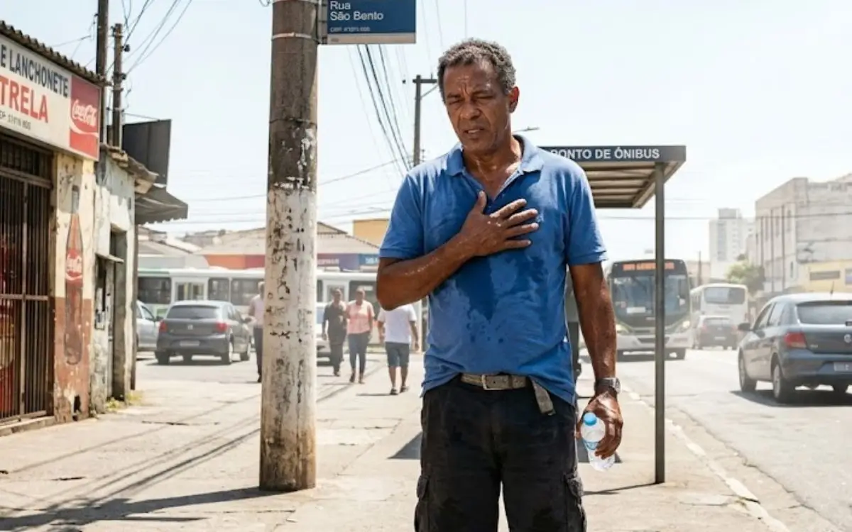 Calor extremo e coração