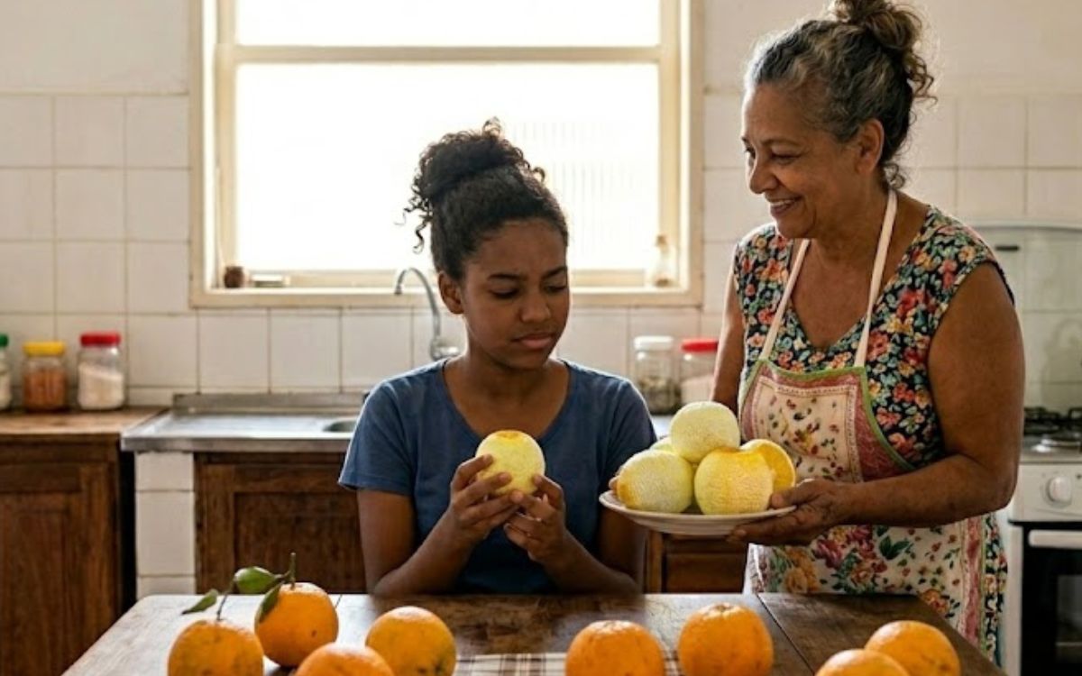 Comer laranja todo dia