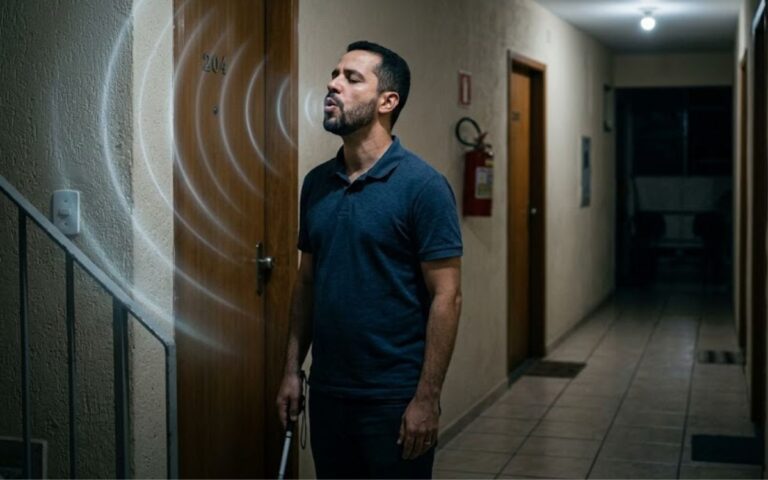 Ecolocalização humana: como algumas pessoas conseguem “mapear” o ambiente sem ver 2 Como funciona a ecolocalização humana