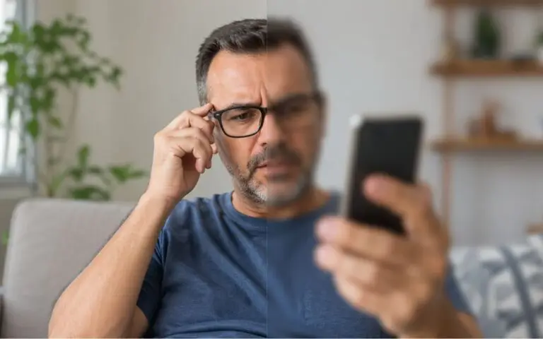 Envelhecimento dos olhos